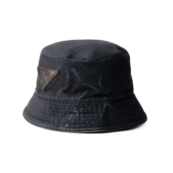 Prada Men Canvas Bucket Hat